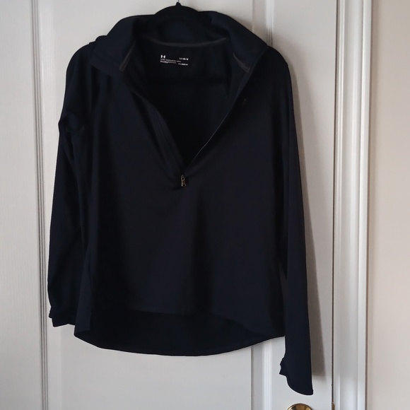 Under Armour Black ColdGear Long Sleeve Top - Picture 3 of 8